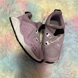 Purple Champion 7c sneakers